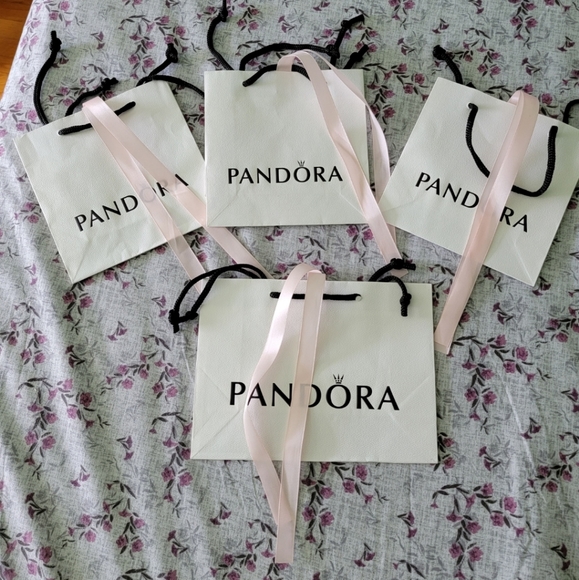 4 Small Pandora Decorative Paper Gift Boxes - Picture 1 of 1